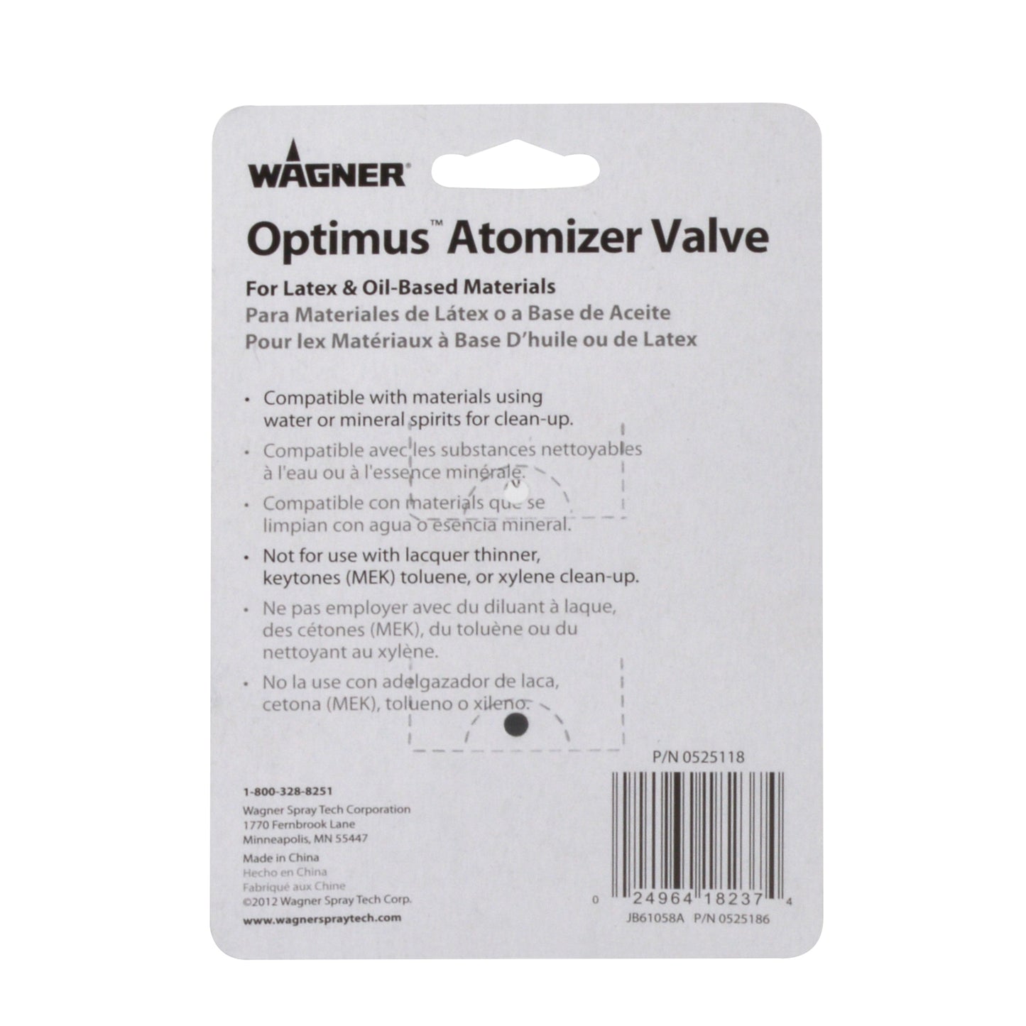 Atomizer Valve for Optimus & EZ Tilt Sprayers (2 Pack)