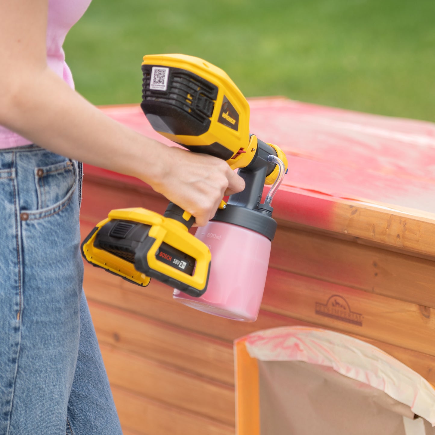 FLEXiO 3550 18V Cordless Sprayer - Bosch Battery