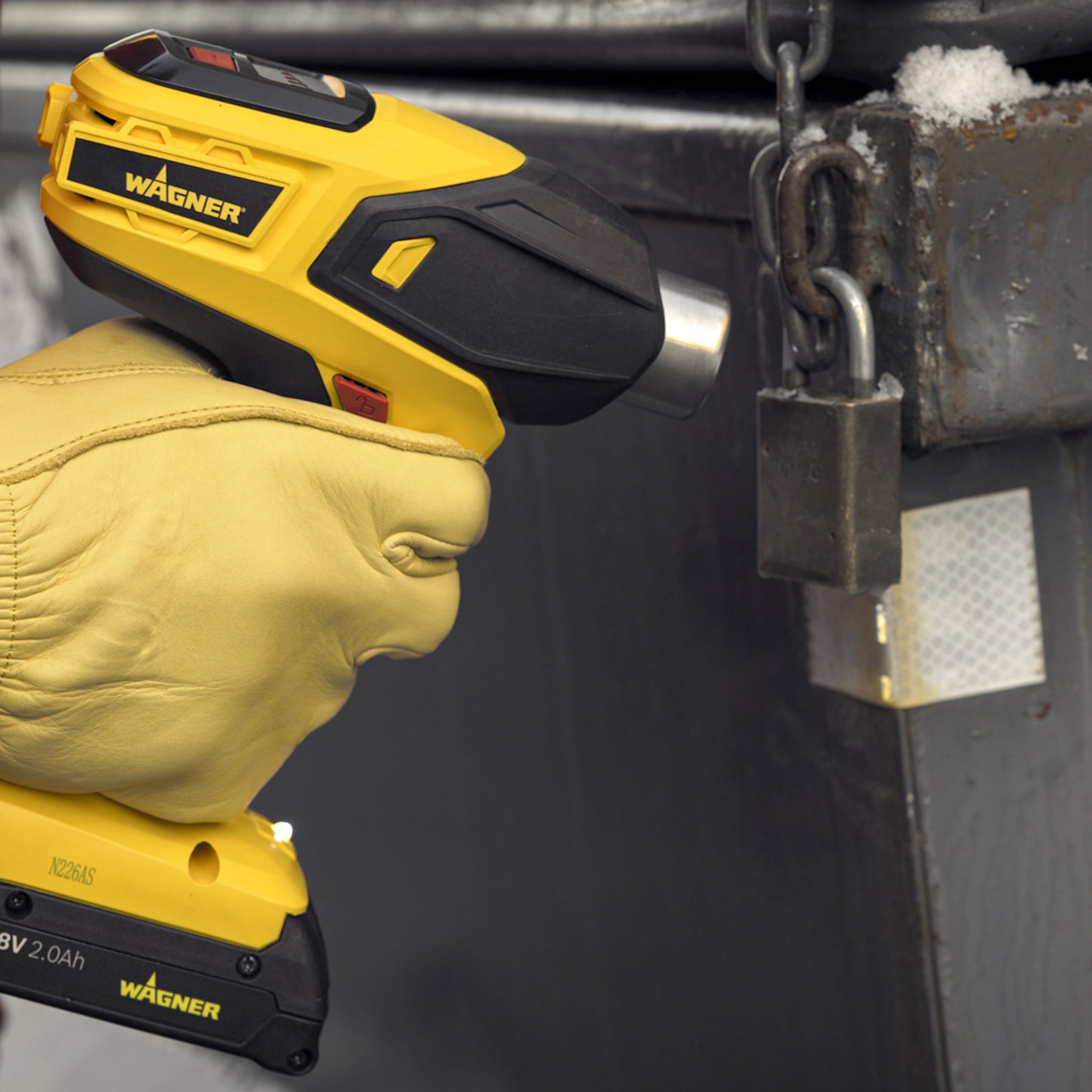 FURNO 550 18V Cordless Heat Gun w/ 2 Batteries