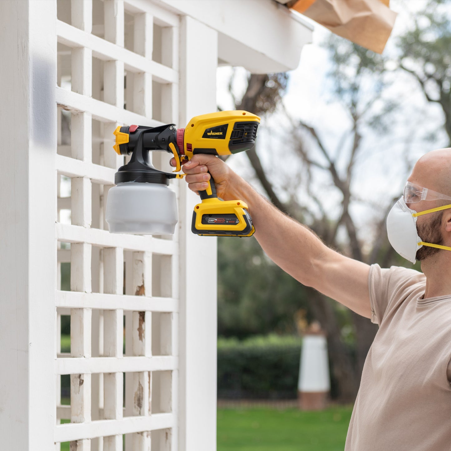 FLEXiO 3550 18V Cordless Sprayer - Bosch Battery