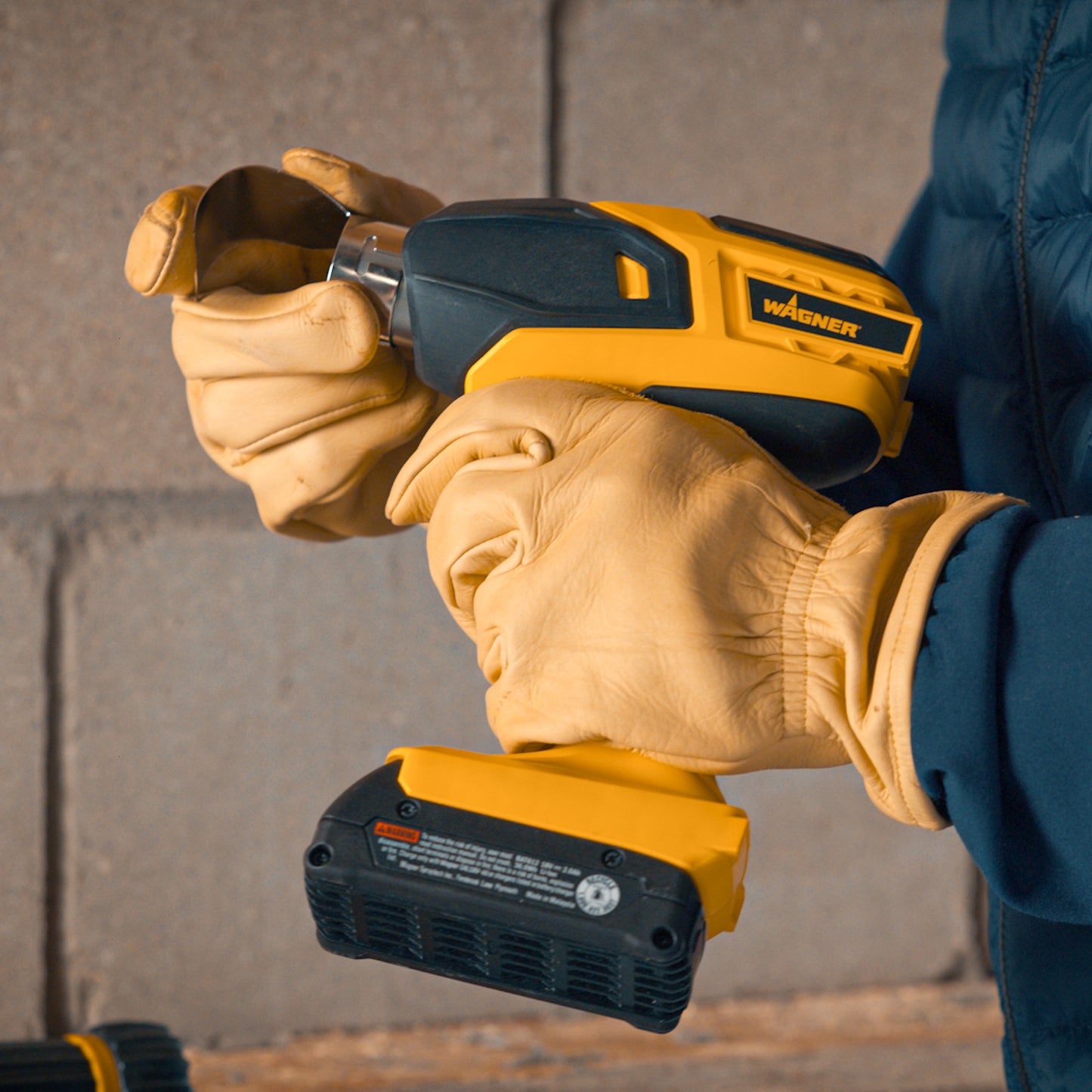 FURNO 550 18V Cordless Heat Gun w/ 1 Battery