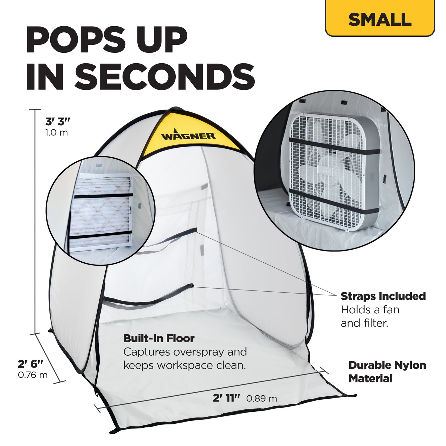 Small Spray Shelter