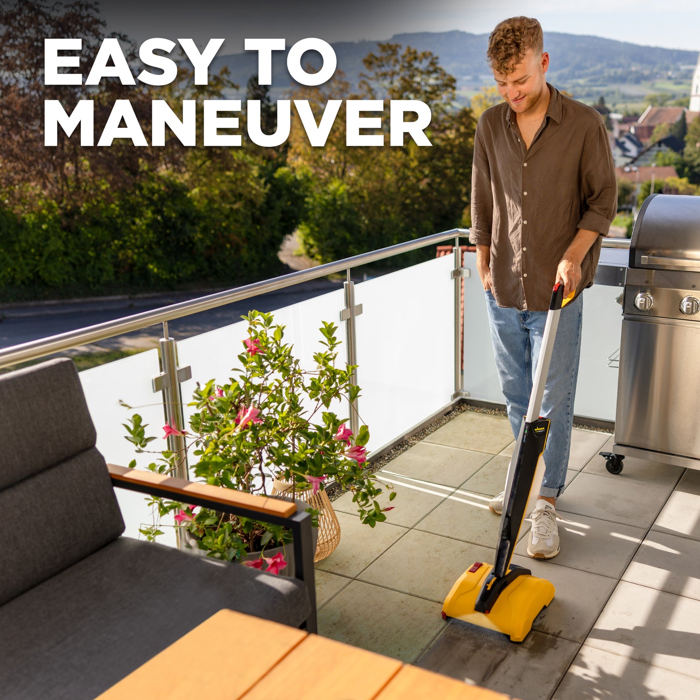 Levaro Powerbrush 18V Cordless (Wood + Deep Cleaner) Outdoor Cleaner