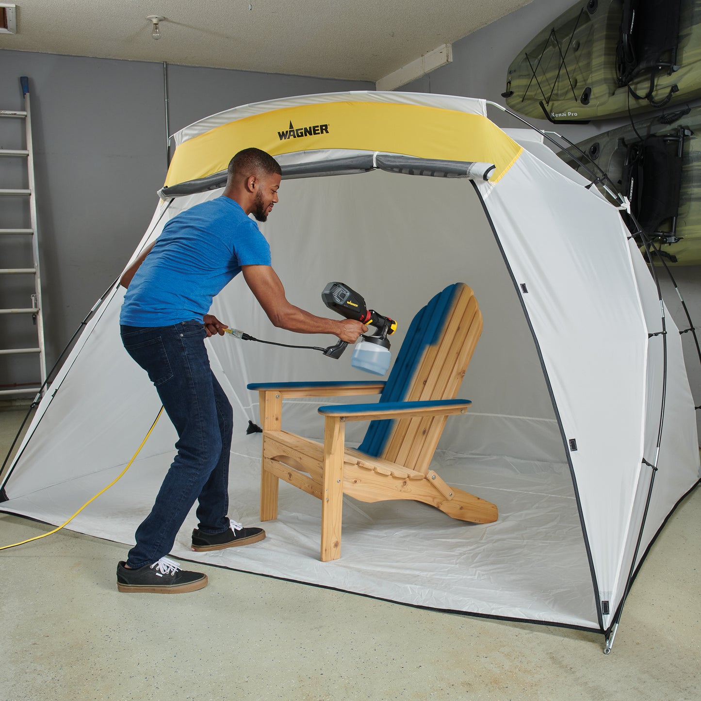 Large Spray Shelter