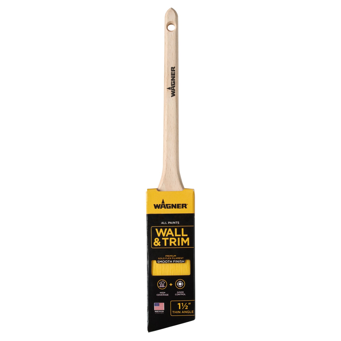 1 ½ Inch Wall & Trim Thin Angle Brush