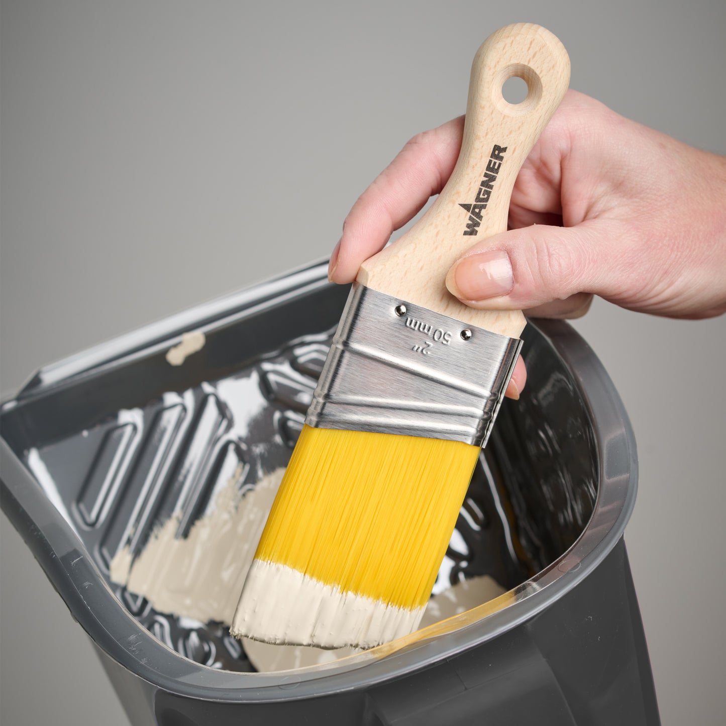 2 Inch Short Handle Angle Paint Brush