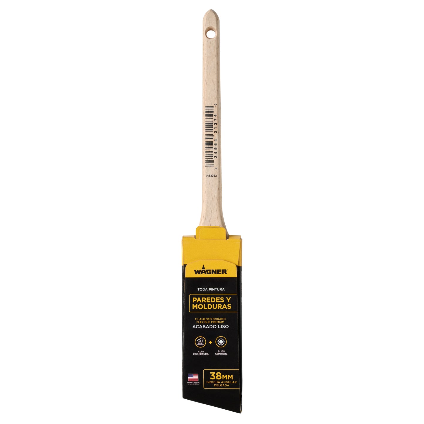 1 ½ Inch Wall & Trim Thin Angle Brush