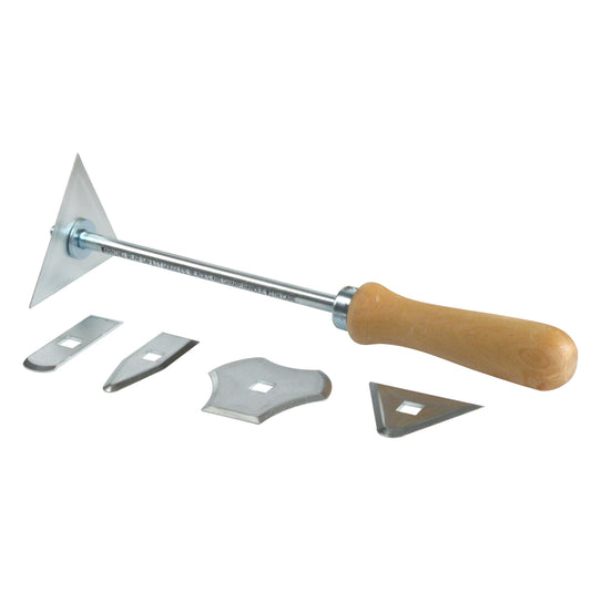 Scraper Tool with Interchangeable Blades